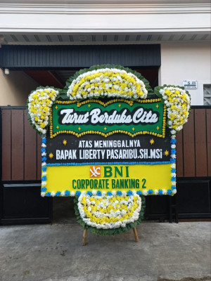 Papan Bunga Duka di Kandangan