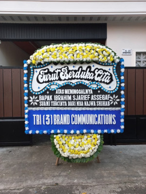 Papan Bunga Duka di Kandangan